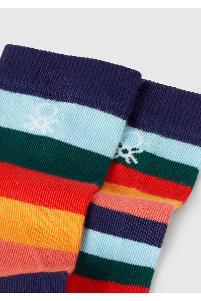 United Colors of Benetton Дълги чорапи с шарки и шарки за момчета
