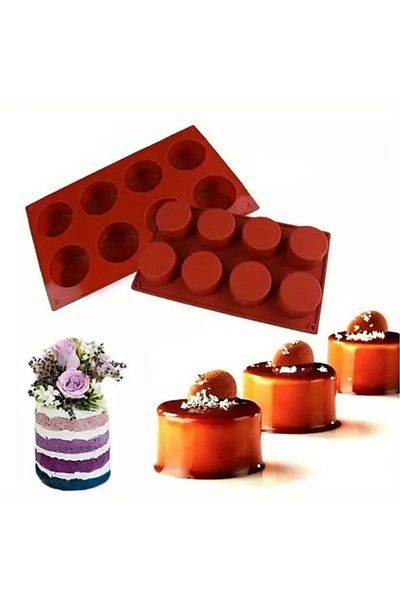 Siliko World Silicone Portioning Cake & Pastry Mold & Candle & Soap Mold