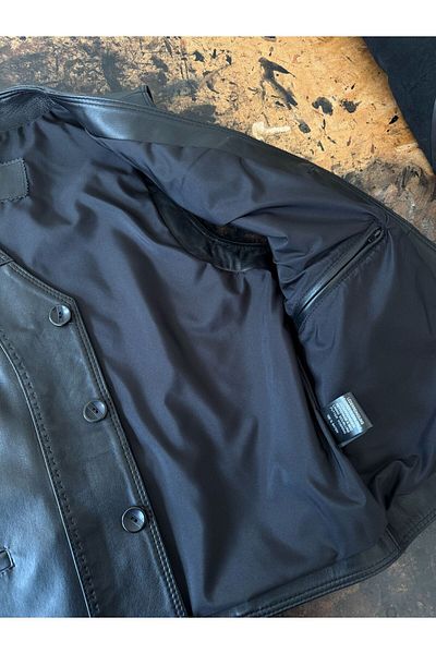 Şahan Deri Denizli Ş&D Black Men's Genuine Leather Vest