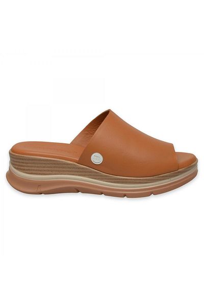 Mammamia D25Yt-1495Z Daily Tan Women's Slippers