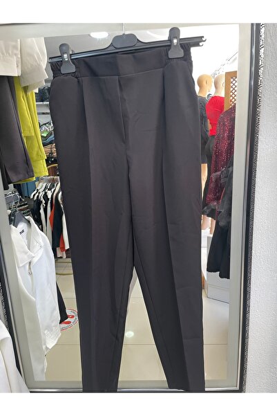 Yaren Moda KADİN PANTALON (bel arka lastikli havuç paça)