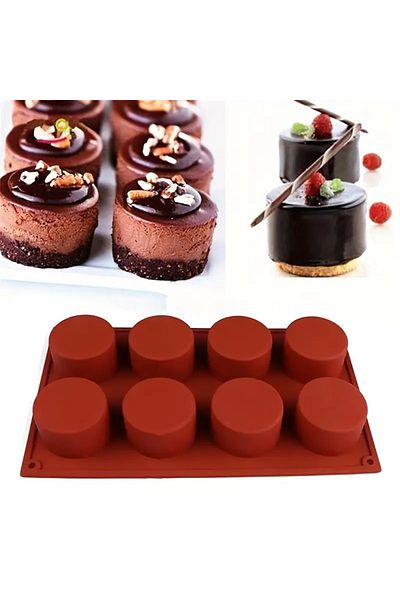 Siliko World Silicone Portioning Cake & Pastry Mold & Candle & Soap Mold