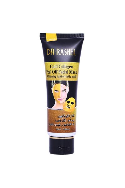 DR.RASHEL Dr. Rashel Gold Collagen Peel-Off Facial Mask – 24-Hour Effect for Face, 120ML ✨🎭