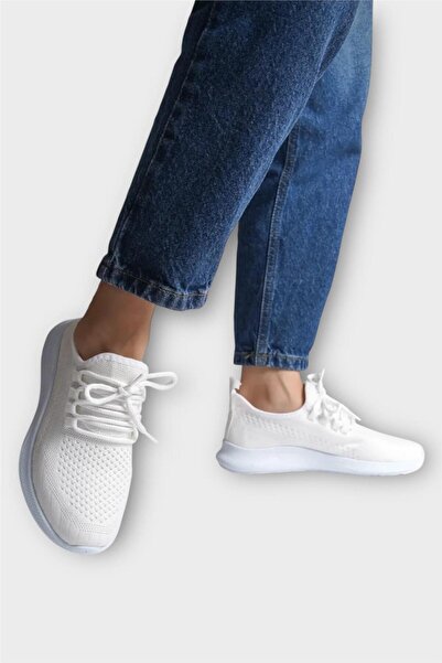 Liger BEYAZ Унісекс Літні трикотажні спортивні кросівки