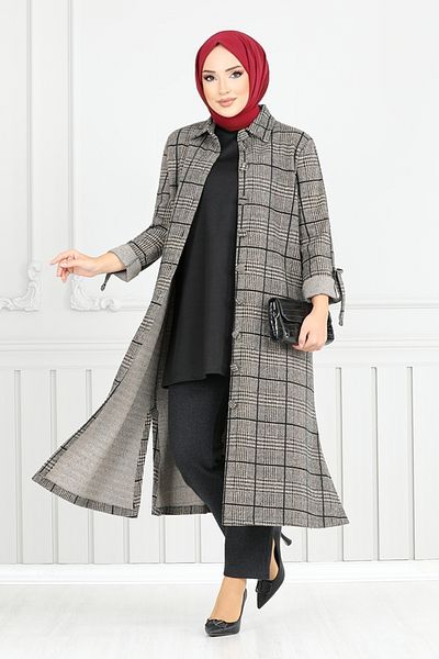 ModaMerve Shirt Collar Winter Suit 24603Ukb929-M Vision
