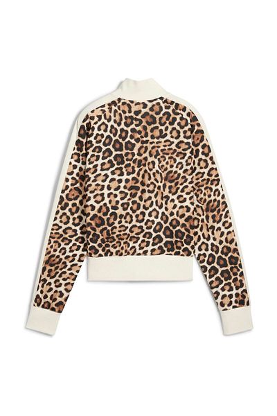 Puma PUMA women's T7 LEO LUXE AOP SHORT TRACK JACKET - 63234287
