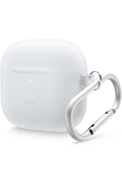 Elago AirPods 4 Silicone Hang case - Nightglow Blue