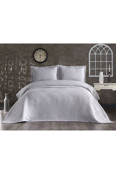 Solinas Collection Soldi Sole Gray Double Bedspread