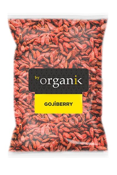 BY ORGANİK Gojiberry - Goji Berry 255 g (Original, Naturally Dried, Unadulterated)