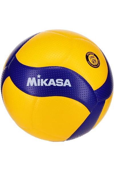 MIKASA Official Size 5 Volleyball| FIVB Approved, Microfiber Synthetic Leather| 18-Panel Aerodynamic Design
