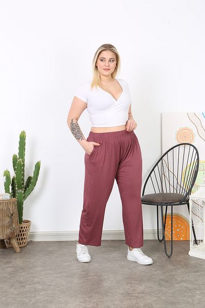XL Modam بنطلون فيسكوز ليكرا نسائي