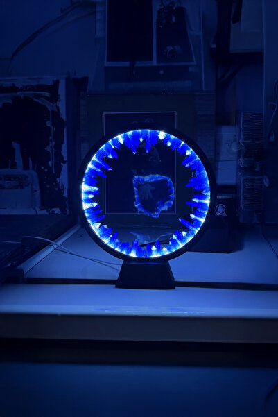 MEK Kristal Tasarımlı Dekoratif LED Aydınlatma Mavi