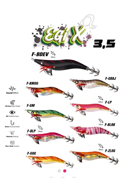 Fujin EGİ X 3.5 20 Gram Kalamar Zokası
