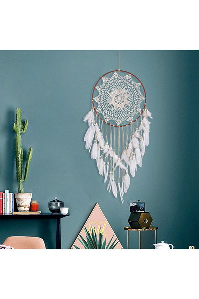 Other Dreamcatcher Decoration Nordic Style Home Feather Crafts Decoration Creative Wind Chimes