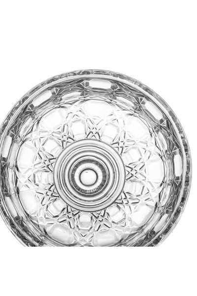 Elegant Clear glass multi-purpose candy and nut box