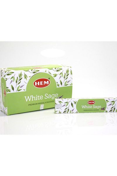 Mu Art Hem Universal White Sage Flavored Masala Incense