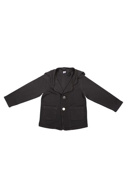Çocuk Hoddy Blazer Ceket Antrasit