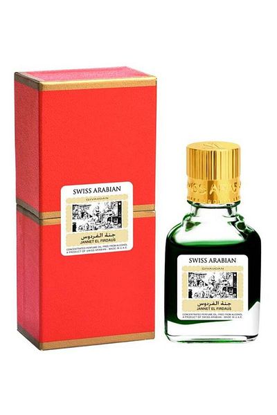 SWISS ARABIAN Givaudan Jannet El Firdaus Attar Perfume 9Ml - عطر جنة الفردوس جيفودان 9ملليلتر