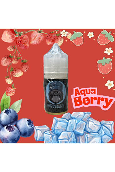 Gorilla Wear Yaban Mersini,Karpuz,Çilek Aromalu Hazır Gıda Aroması 60Ml