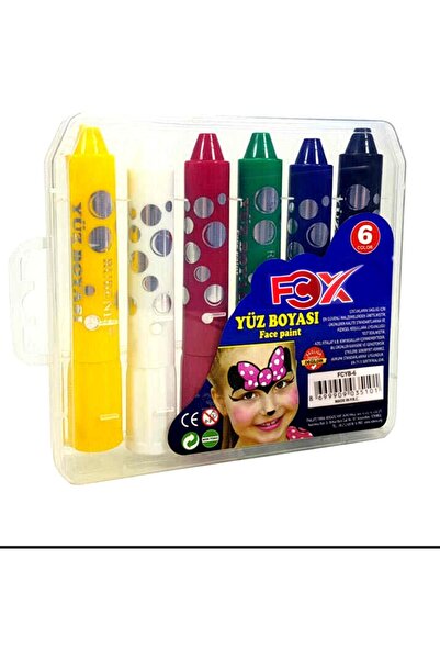 fcx Yüz Boyazı Çevirmeli 6 Renk
