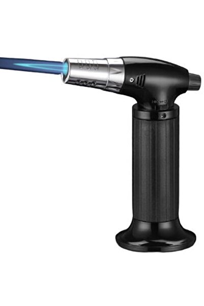 Denx Charcoal Starter Torch Lighter Black/Silver DX2583