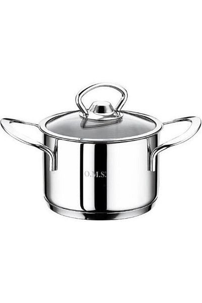 OMS PASLANMAZ Oms Mini Deep Pot 12x8cm 152.2008-12-Mdt Q