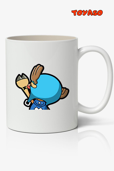 Toyaso Tony Chopper One Piece Anime Themed White Mug Cup Gift for Friend Lover