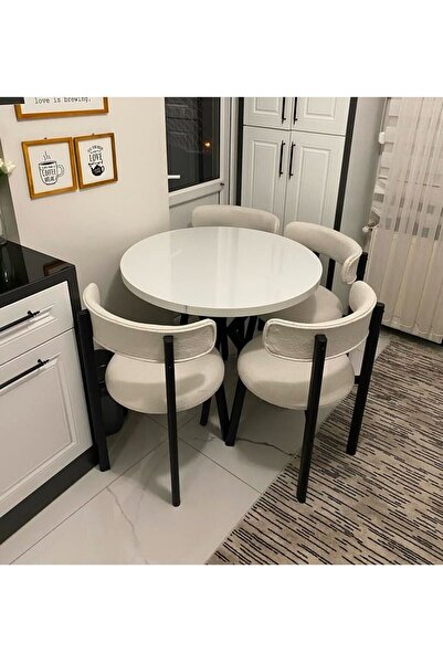 Sar Pakete Pera Serisi, Yuvarlak Masa Takımı 4 Adet Sandalye