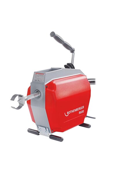 Rothenberger R600 Kanal Açma Makinesi 16 + 22mm Spiral+Uç