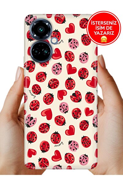 TECNO Camon 19 Pro Kılıf Canlıdesen Desenli Baskılı Kamera Korumalı Zrr Silik...