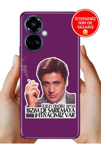 TECNO Camon 19 Pro uyumlu Kılıf CanlıDesen Desenli Baskılı TR-Üretim Kapak Si...