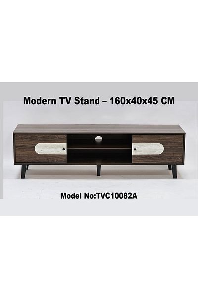 TrentonGCC حامل تلفزيون عصري – 160×40×45 سم