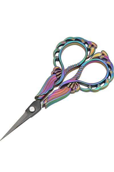 OZN AKSESUAR Promise Engagement Scissors - Ribbon Opening - Special Day - Merasim - Sewing Embroidery Scissors