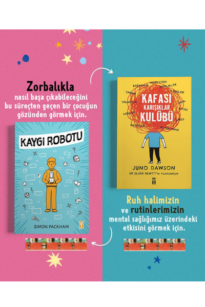 Genç Timaş Kaygı Robotu, Kafası Karışıklar Kulübü (2kitap)