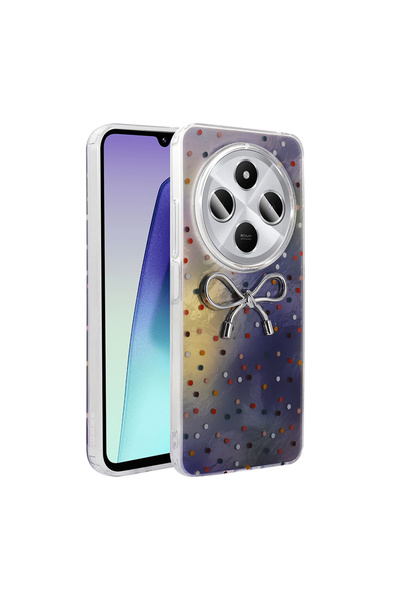 Coverzone حافظة هاتف من السيليكون بتصميم فيجوال بونتي متوافقة مع ريدمي 14C بش...