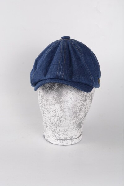 mercantoptan Pânză Denim Model De Vară Britanic 8 Piese Cap Cap