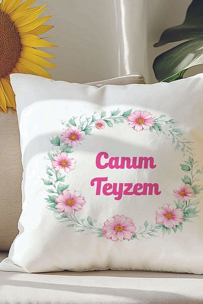qoeuyl boutique My Dear Aunt Printed Aunt Gift Fiber Filled Decorative Pillow