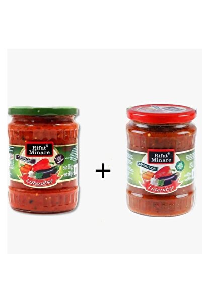 Rifat Minare Lutenitsa Acılı Ve Tatlı 540gr 2’li