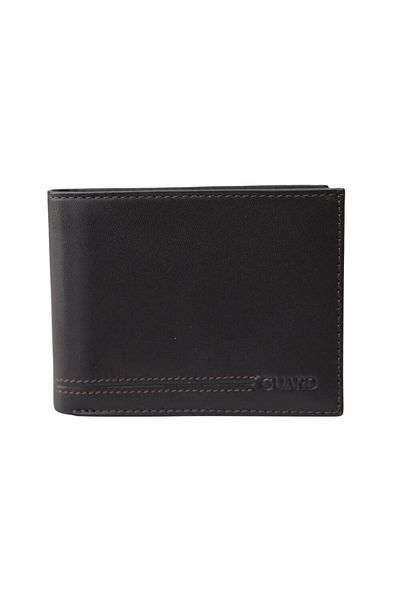 GUARD Brown Genuine Leather Men's Wallet with Coin Compartment - Grd 250322 Wt1864