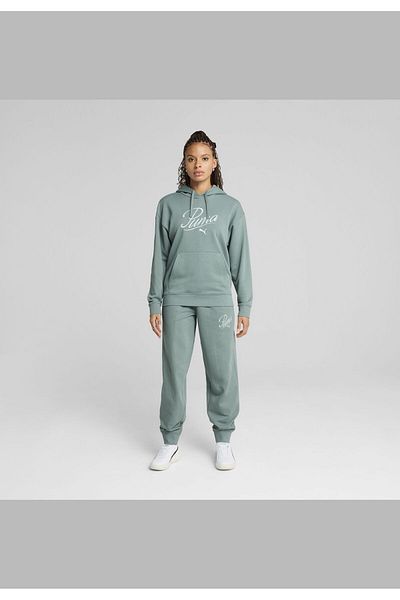 Puma Dámská mikina s kapucí ESS SCRIPT Comfort