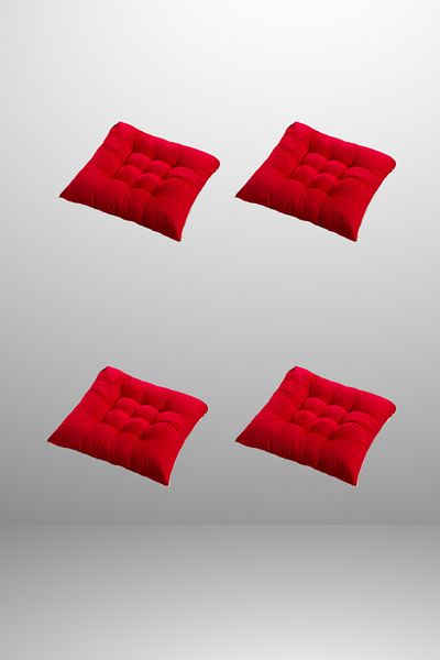 MoMMe 40X40 cm 4 Pieces Seat Cushion Chair Cushion