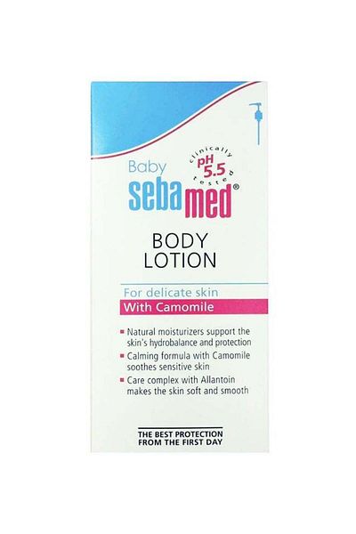 Sebamed لوشن جسم للأطفال للبشرة الحساسة 400 مل، ترطيب لطيف وحماية للبشرة الحساسة