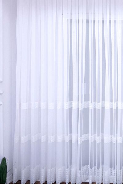 Payidar Living Room Bedroom Straight Avangard Brillant 2025 Season 1/3 Dense Pleat Tulle Curtain