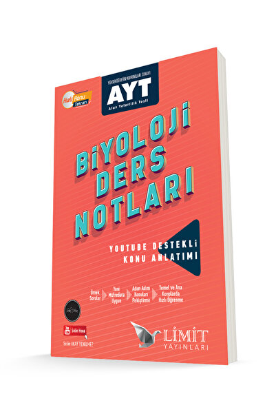 Limit Yayınları LİMİT AYT BİYOLOJİ DERS NOTLARI
