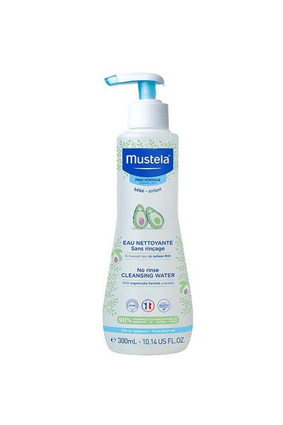 Mustela ماء منظف للأطفال بدون شطف - 300 مل