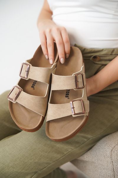 Daxtors Arizona Daily Orthopedic Unisex Buckle Slippers