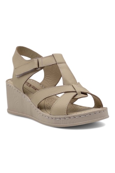 Voyager 9200 Genuine Leather Women's Cross Sandals