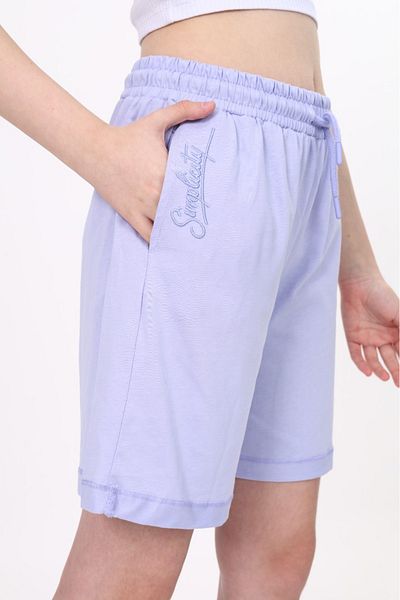 Toontoy Girl's Embroidered Shorts