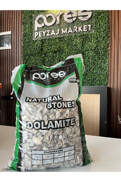 Pores Organik Torf Pores Organik Dolamit Mıcır 20 Kg