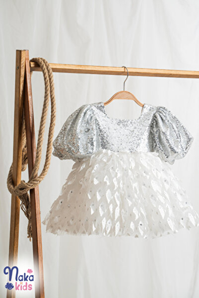 Naka Concept Işıltı Prenses Kız Bebek Parti Elbisesi